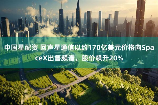 中国星配资 回声星通信以约170亿美元价格向SpaceX出售频谱，股价飙升20%