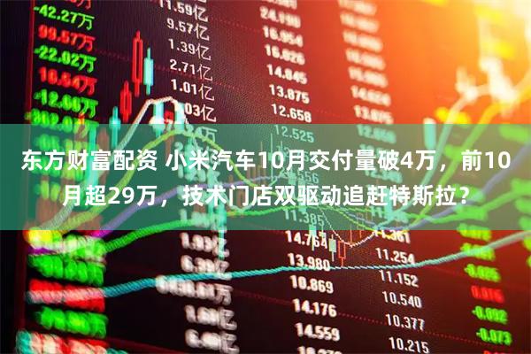东方财富配资 小米汽车10月交付量破4万，前10月超29万，技术门店双驱动追赶特斯拉？
